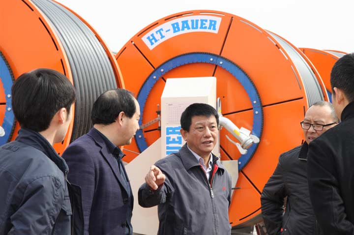 水利部國家防汛抗旱總指揮部領(lǐng)導(dǎo)蒞臨華泰保爾考察